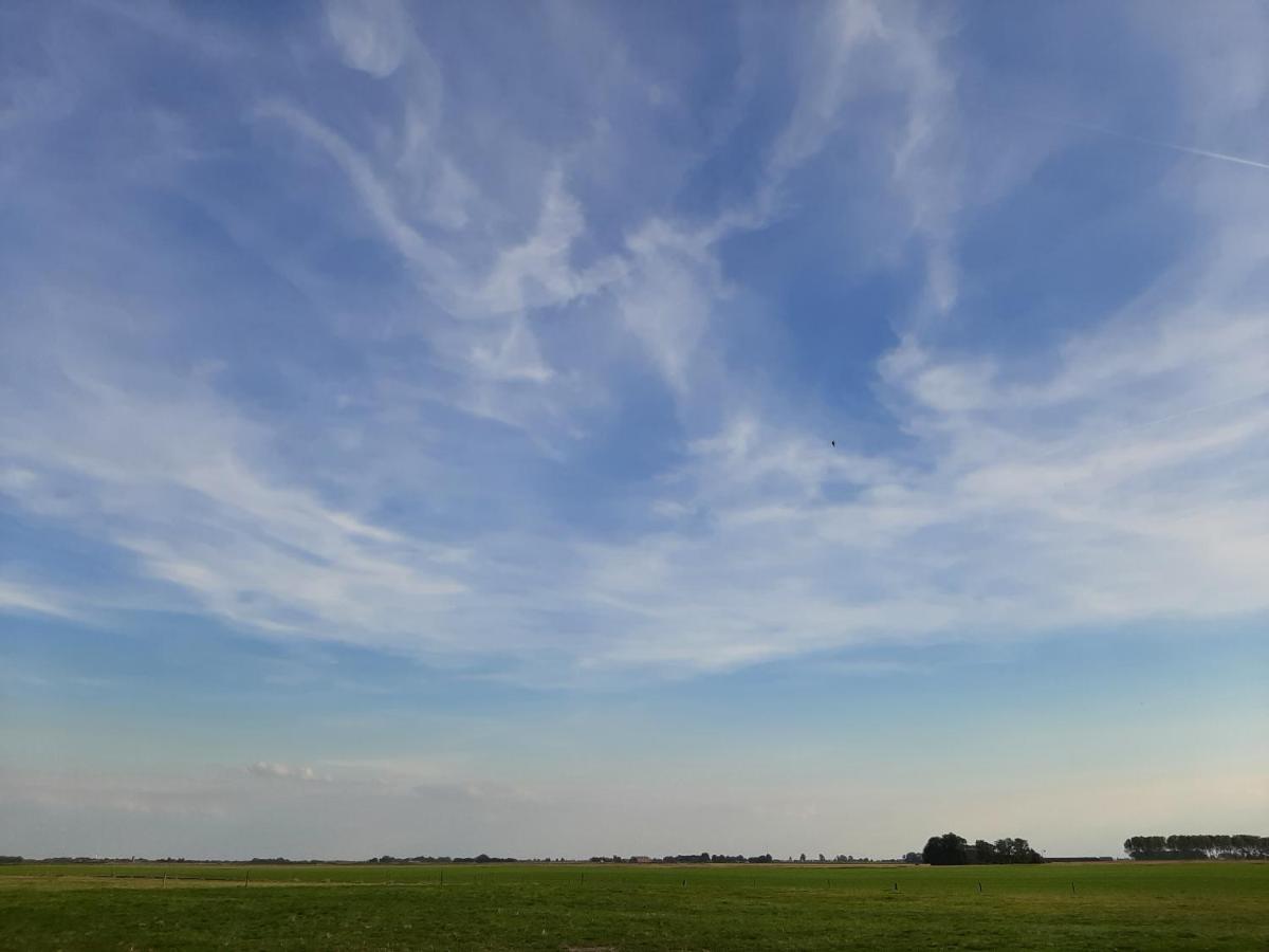 Glamping De Vrije Wind, Tentverhuur Houwerzijl Екстер'єр фото