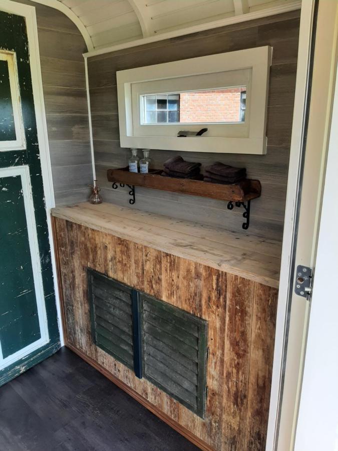 Glamping De Vrije Wind, Tentverhuur Houwerzijl Екстер'єр фото